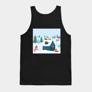 A Jolly Doxie Holliday Tank Top